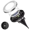 Solar Bodenleuchte, Gartenleuchte, Einbaustrahler | 16 LED | Edelstahl | ⌀ 11,5cm | YNG-16LED-WC