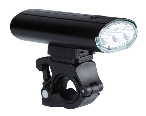 Vorderes Premium-Fahrradlicht | Aluminium | 3x LED XM-L T6 CREE, 750lm, 6 Beleuchtungsmodi, 3000mAh Akku | Powerbank | L9