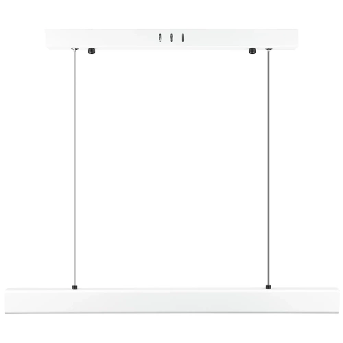 Moderne rechteckige Pendelleuchte | Fernbedienung | LED | weiß | SX41-60CM-24W-W