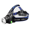 LED Stirnlampe XML-T6 CREE | Zoom-Funktion | 2x 18650 3.7V, 1500lm | T6