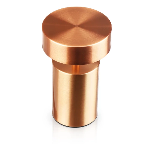 Kabellose Tischleuchte | Touch-Nachtleuchte mit einstellbarer Lichtfarbe | USB-Pilzleuchte | HJA29-rosegold