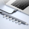 USB-Hub mit 7x USB-A-Anschlüssen | Adapter, 7-in-1-Verteiler | HUB