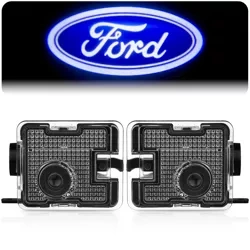 LED-Logo-Projektor für Seitenspiegel | Hologramm FORD KUGA MONDEO FOCUS S-MAX | Willkommenslogo | ML-FD2