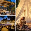 Solar-Girlande, Gartenleuchte zum Einstecken | 100 LED-Lichter, 10m | warmweiß | FLD-100LED-WW