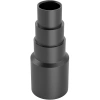 Staubsauger-Adapter | Anschluss für Saugdüse, Rohradapter | schwarz | FLA-D04-BLACK