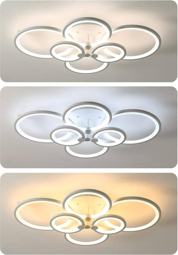 LED-Pendelleuchte | mehrteilig, modern | weiß | RLG-C72W-W