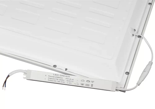 LED-Einbaupanel | Rasterleuchte für abgehängte Kassettendeckensysteme Typ Armstrong | 60x60 cm, 60 W, 6.000 lm