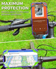 Fahrrad- / Motorrad-Handyhalterung mit Silikonschlaufen | PSI-B06
