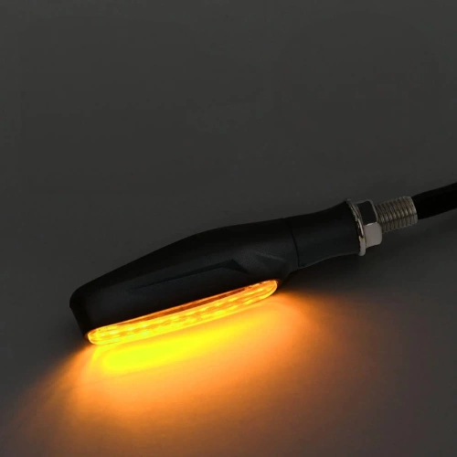 Dynamische LED Blinker für Motorräder | 12 LEDs | Blase | 2 Stück | MSL-12LED-02