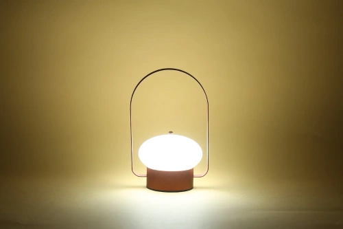 Moderne LED-Tischlampe | Touch-Lampe mit eingebautem Akku | JX22-GREY