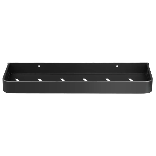 Badezimmerregal über dem Waschbecken | Länge 40 cm | Duschablage | Schwarz | BSU-L40CM-B