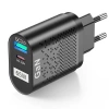 GAN | 65-W-Schnellladegerät mit USB- und PD 3.0-Anschlüssen (USB-C).
