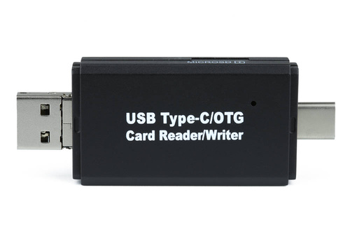 Speicherkartenleser SD, microSD | USB, micro USB, USB Typ C | USB OTG | CR-023