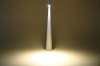 Tischlampe 43cm | Kabellose Nachtlampe mit integriertem Akku | Lampe mit Touch-Steuerung | HMS-455-WEISS