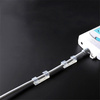 Set 10 Stück Kabel- und Draht-Organizer | Nano-Klips mit Klebeband | Transparent | KZ-D58