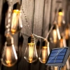 Solar LED Lichterkette, Gartenleuchte zum Einstecken | 20 LED-Lampen | 6 Meter | SDC-S20LED-6M