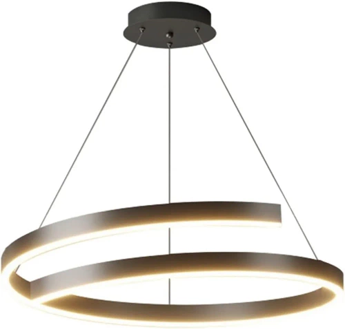 Moderne Pendelleuchte 40 cm | Spirale LED Lampe 42W | RLO-40CM-42W-B