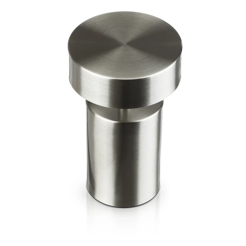 Kabellose Tischlampe | Berührungsempfindliche Nachtlichtlampe mit einstellbarer Lichtfarbe | Pilz-USB-Lampe | HJA29-SILVER
