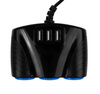 Zigarettenanzünder-Steckdose-Splitter 120W | 3 USB-Anschlüsse 3.1A | C08