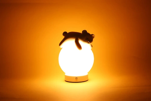 Nachtlicht mit Helligkeitsregelung | Kabellose Kinderlampe | X26-Bär