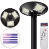 Straßenlaterne, Solar-LED-UFO-Lampe | 300W, 8Ah, IP65, 240 LED SMD5730 | großer 6V/13W Solarpanel | Fernbedienung | LDT-B240
