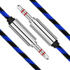 Kabel Mini Jack 1,5M | Verstärkte Anschlüsse | 5 Farben | AB-1.5-1.5M