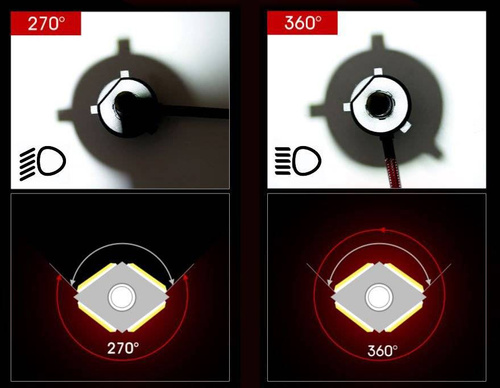 H4 LED Scheinwerferlampen S4 COB 80W 16.000 lm | 2 Stück