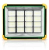 LED-Arbeitsleuchte | solarbetrieben, Powerbank-Funktion, 200 W | gelb | TGD-200W-YELLOW
