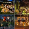 Solarfackel LED | Eingelassene Lampe 58 cm | 33 LED SMD 2835 | HYD-33LED