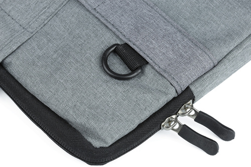 Tasche, Laptop-Hülle 15,6" | Henkel, Schultergurt, Seitentasche | Grau | BR03