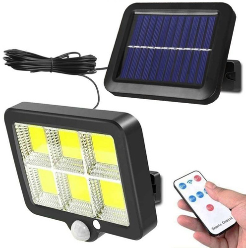Solarlampe 120 LED COB mit modularem Solarpanel | SSL-120LED