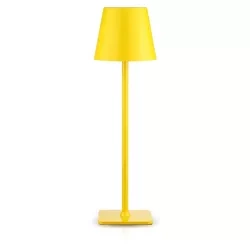 LED-Tischleuchte | kabellose Nachttischleuchte, Touch-Bedienung, geeignet für Hotel und Restaurant | gelb | HJA20-YELLOW