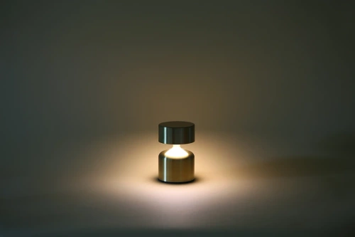 LED-Tischleuchte Pilzform | kabellos, Touch-Bedienung, geeignet für Hotel und Restaurant, Nachtleuchte | silber | HJA40-SILVER