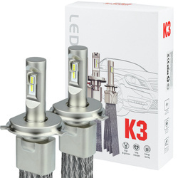 LED-Scheinwerferlampe H4 Set | 54 W | 20.000 lm | K3 CSP