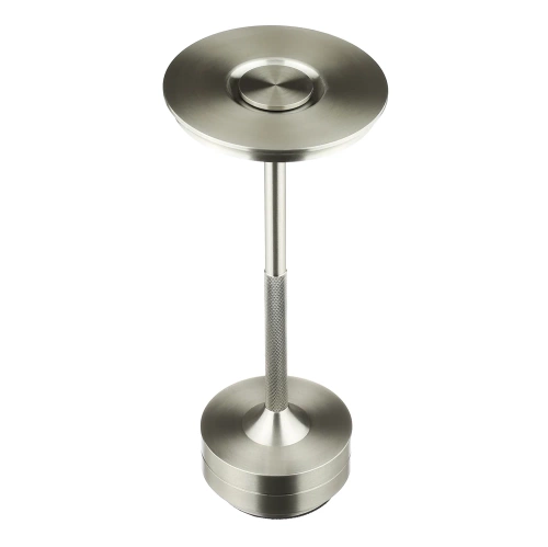 LED-Tischleuchte mit drei Lichtfarben | integrierter Akku | grau | HJA-25-GREY