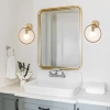 Goldene Wandleuchte Wandleuchte E27 | WLO-ND28-G