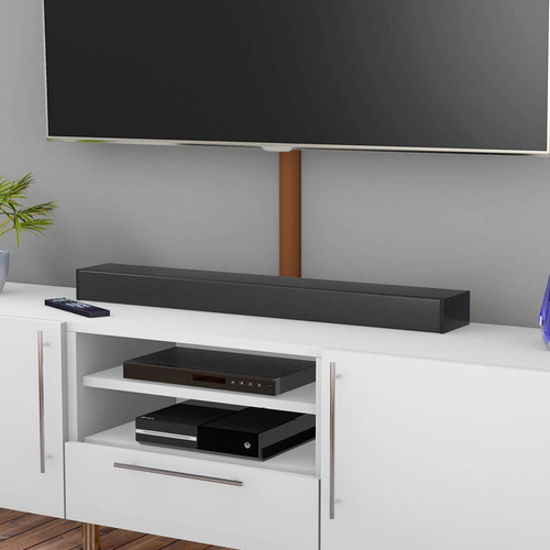 Kabelkanal mit Abdeckung für TV- und Audiokabel | 1 m, 40x20 mm | braun | ZXC-20-1M