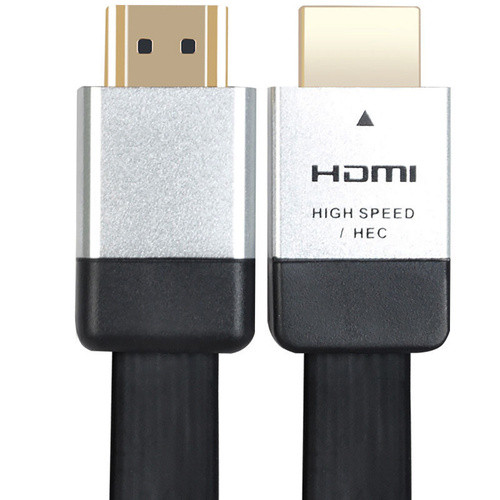 Flaches HDMI-Kabel High Speed mit Ethernet 3 Meter | HWD-2.0-3M