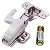 Innenbeleuchtung für Schränke, Kleiderschränke, Schränke mit GP 23A Batterie | D206 + Batterie