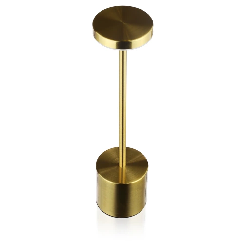 LED-Tischlampe | Moderne Nachttischlampe mit integriertem Akku | HJA21-GOLD