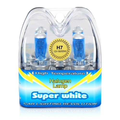 Scheinwerferlampen-Set | H7 | 55 W | Super White | 2 Stück