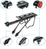 Universell verstellbarer Aluminium-Fahrradgepäckträger für 24-29 Zoll Sattelstützen, bis 50 kg | Robuster Hinterradgepäckträger | 671-09-C