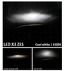 LED Scheinwerferlampen H1 X3 ZES 50W 12000 lm | 2 Stück