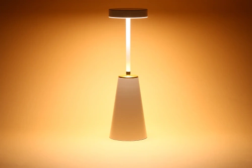 LED-Tischleuchte kabellos | dekorative Ausführung | weiß | JX20-WHITE