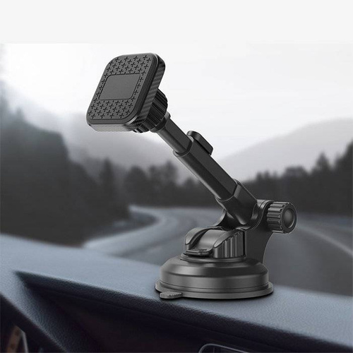 Autohalterung für Handy | magnetisch, für die Windschutzscheibe | 2 Platten | PSI-M042