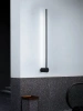 Moderne Wandleuchte 60cm 10W | Schwarze Wandleuchte mit Drehmöglichkeit | LED-Lampe mit einer Farbtemperatur von 4000K | YG-W002