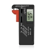 Digitales Voltmeter | Universeller Batterie- und Akkutester | schwarz | BT-168D-BLACK