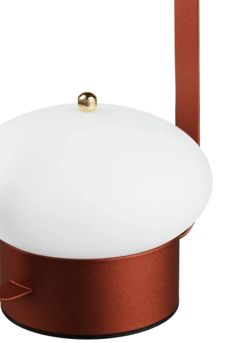 Moderne LED-Tischlampe | Touch-Lampe mit eingebautem Akku | JX22-RED