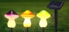 Garten Solar-LED-Lampe Pilze 3 Stück | 22 cm, 600 mAh | FLD-19-W