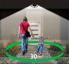 Solarleuchte mit Bewegungsmelder | 100 LED 2835 SMD | SFL-100LED
